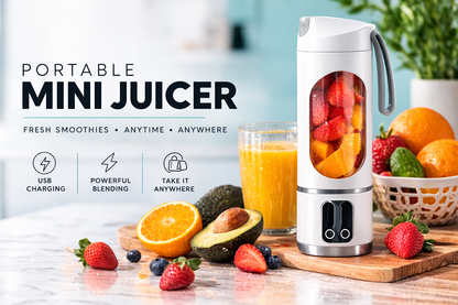 Portable Mini Juicer with USB Charging