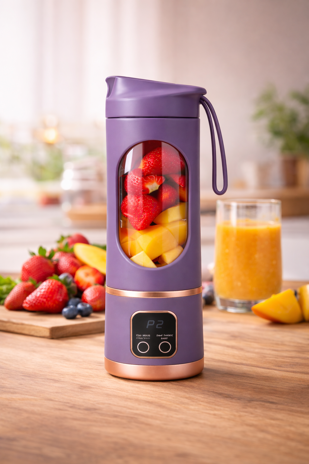 Portable Mini Juicer with USB Charging